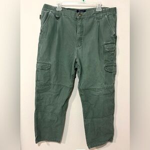5.11 Tactical Series Cargo Pants Green Size 40x34